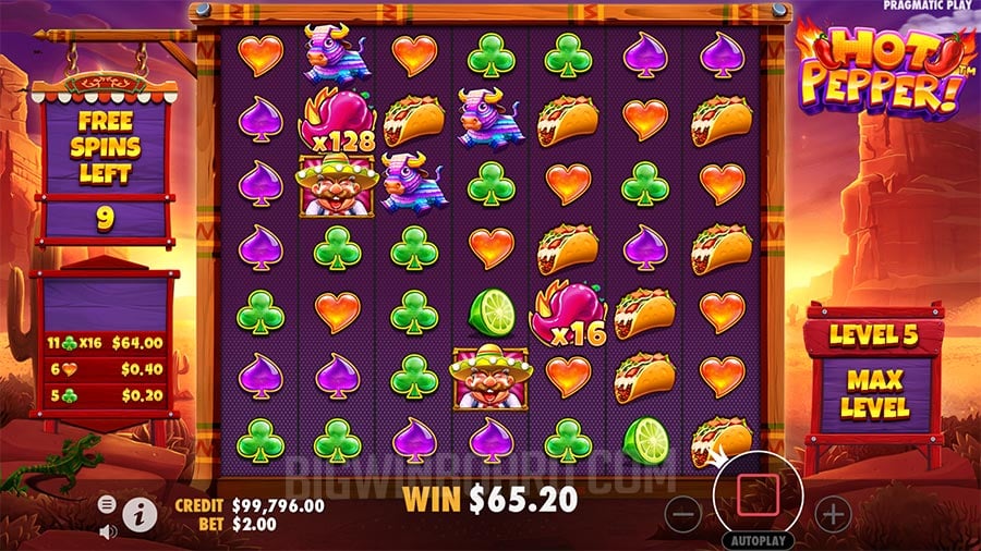 svelare i dettagli dello slot del peperoncino