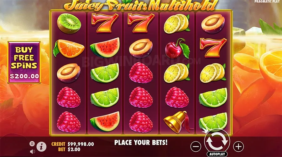 spin delicious wins juicy fruits multihold