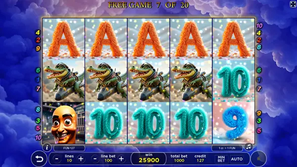 Lustiger Horror-Slot