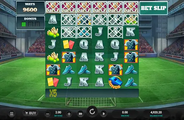 Pari secondaire slot football